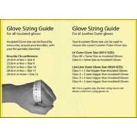 Class 0 Insulated Gloves 1000v 360mm ASTM [Size: 10] | GLOVE0AS-10 additional image
