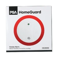 PSA HG3000 | HomeGuard Photoelectric Smoke Alarm 240V/9V White | Interconnectable | 10 Year Warranty additional image
