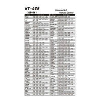 KT-628 | Universal Airconditioner Remote Control Suits More Than 2000 Codes additional image