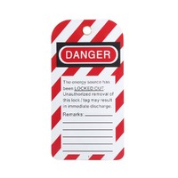 Premium Lockout Tag - Danger Do Not Operate | LOCKOUT-TAG-DNOP | Qty 1 Tag additional image