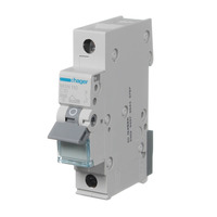 HAGER MSN110 | 10Amp Single Pole 6kA Circuit Breaker additional image