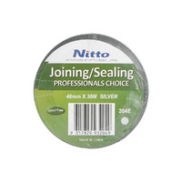 NITTO NIT204ESILVER | Silver Duct Tape PVC additional image