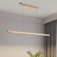 Oriel OL60640-1200 | Caber Tricolour LED Pendant 3000K/4000K/5000K | Ash Wood additional image