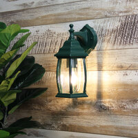 Oriel OL7661GN | Highgate Down Traditional Outdoor Wall Light | Green additional image