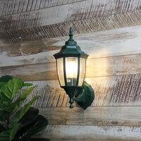 Oriel OL7662GN | Highgate Traditional Outdoor Wall Light | Green additional image