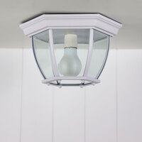 Oriel OL7663WH | Highgate DIY Traditional Under Eave | White additional image