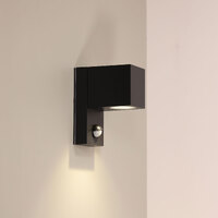 Oriel OL7826BK | Atlas Outdoor PIR Sensor Light | Black additional image