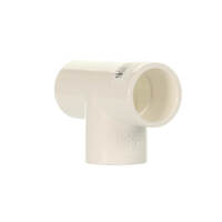 AC Direct PDP20-TEE | 20mm Pressure Drain Pipe T Piece | White additional image