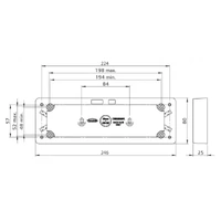 Trader PUBIG5MB | 5 Gang Mounting Block | Backing Plate additional image