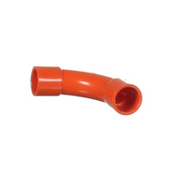 NLS SB020 | 20mm Orange Heavy Duty PVC Standard Bend 90° additional image