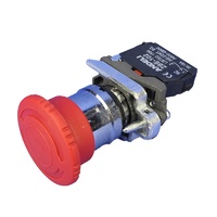 Emergency Stop Pushbutton 40mm twist to Release N/C - RED | SBT additional image