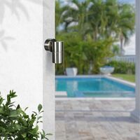 SAL SE7121TC-SLS | Bondi IP65 LED GU10 Down Wall Light Tri Colour | Stainless Steel additional image