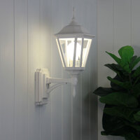Oriel SG70410WH | Java Mini Outdoor Coach Light Double Insulated IP44 White additional image