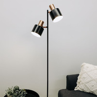 Stylux SL98787-2CO | Ari Mid-Century Twin Task Lamp Black with Brushed Copper additional image