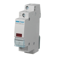 HAGER SVN122M | RED indicator single module | 230Vac additional image