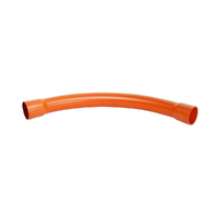 40mm PVC Sweep Bend 90 degree orange Heavy Duty | SWB40-90 additional image
