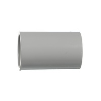 NLS 30076 | 25mm PVC Coupling Plain Grey | TC25 additional image