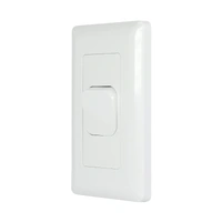 Tesla TESSW1VLD | 1 Gang Vertical Large Light Switch 16Amp | White additional image