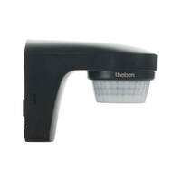 Theben THELUXA-S180-BK | Outdoor Wall PIR Motion Detector 180° IP55 | Black additional image