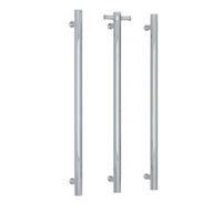 Thermogroup VSH900H | Thermorail Straight/Round Vertical Heated Bar 240V 900mm 20W | Stainless Steel additional image