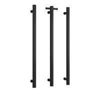 Thermogroup VSH900HB | Thermorail Straight/Round Vertical Heated Bar 240V 900mm 22W | Black additional image
