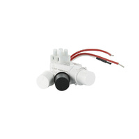 Hager WBMDUR | Silhouette Electronic Rotary Dimmer Mechanism White additional image