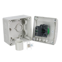 Clipsal WS226PB-RG | Push Button Switch Weatherproof 1 Gang Green Button  additional image