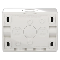 CLIPSAL WSC227-2X | Double Weatherproof Power Point 10amp c/w Extra Switch | Resistant Grey additional image