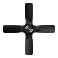 Clipsal X4HS900-BK | Airflow DC Ceiling Fan 4 Blade 900mm | Black  additional image