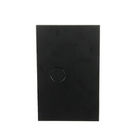 CLIPSAL SATURN Z4061PBL-ZB | 1 Gang Pushbutton LED Switch (Zen Black) additional image