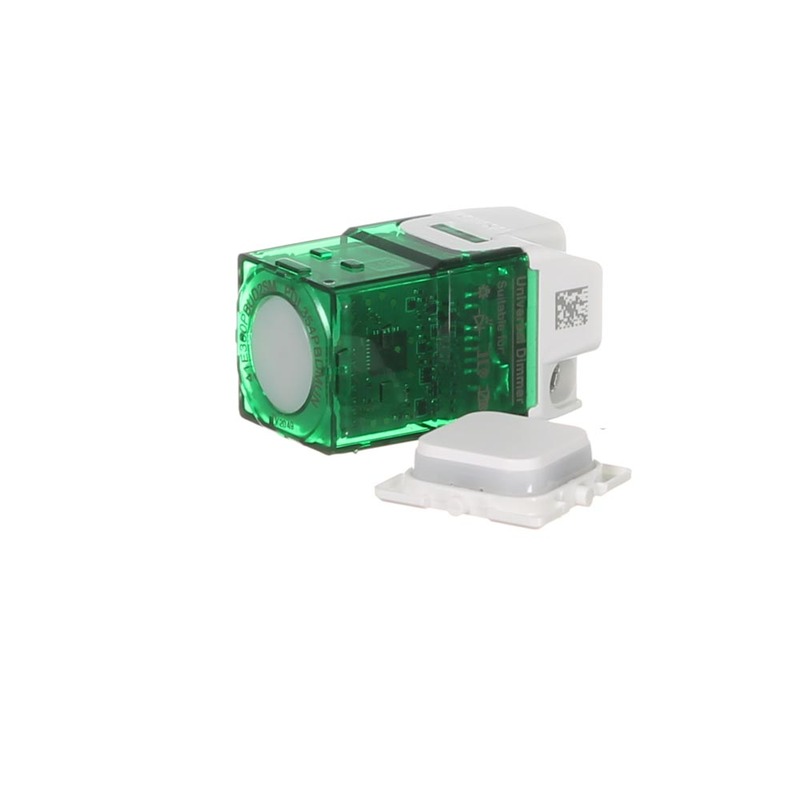 Clipsal Iconic 41E300PBUD2SMVW Universal Dimmer mechanism, Push