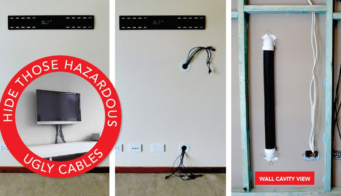 Cableclear CableClear CC001AU Cable Manager 50mm eBay