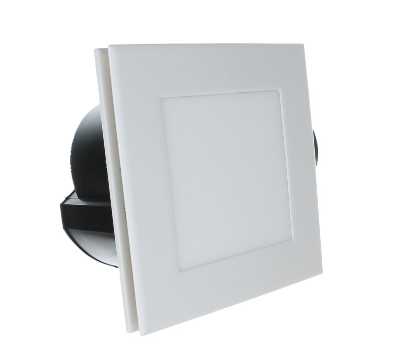MARTEC MXFLFS25W Flow Small Square 250mm Exhaust Fan with LED Tri