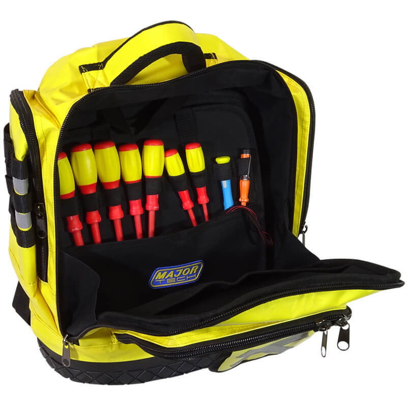 Major Tech TBP7-9 | 1000V Tool Backpack | 22 Tools