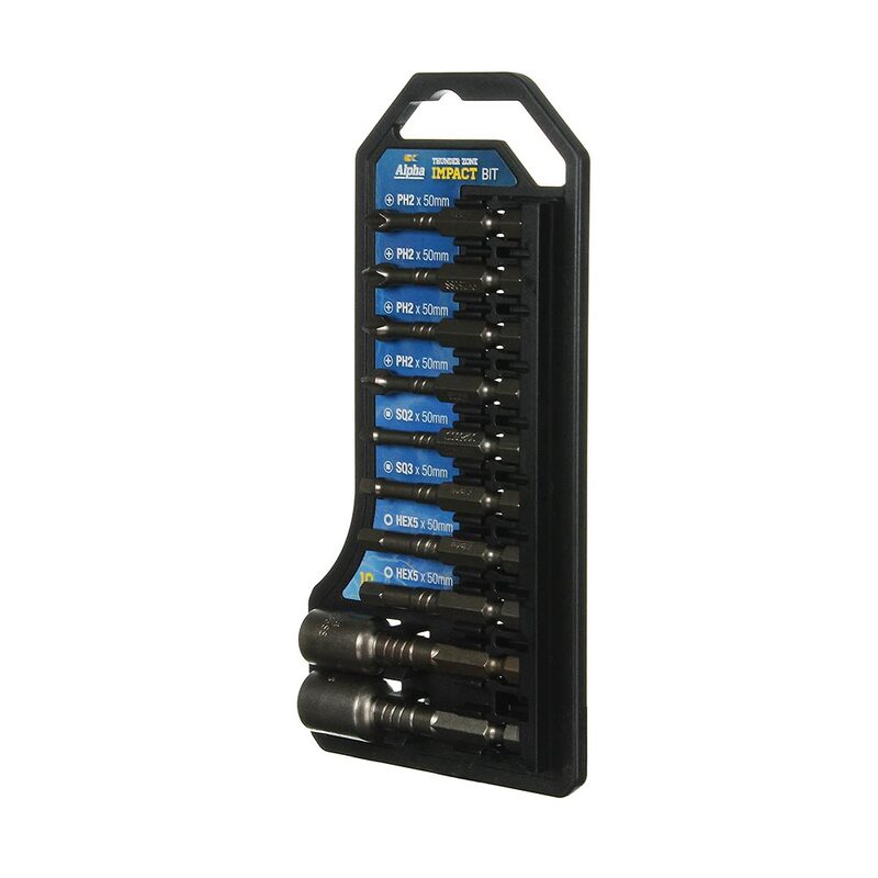 10 Piece Impact Driver Bit Set | TBS10