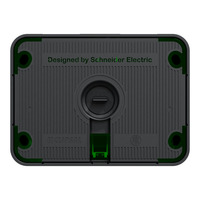CLIPSAL Iconic O3025-BK | Double Weatherproof Power Point 10amp | Black | IP54 additional image