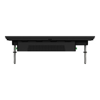 Clipsal 1044PUA-ZB | Solis Range 4 Gang Switch Grid and Plate | Matte Black additional image
