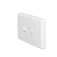 Clipsal 2015/15-WE | 15Amp Single Power Point White | 2000 Series additional image