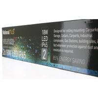 NLS 20218 | 2x18w LED IP65 Weatherproof Fluro 1200mm LED additional image