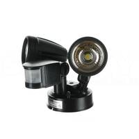 Twin Spot 30w LED with Motion Sensor BLACK IP54 2700lm | NLS 20414 additional image