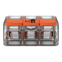Wago 221-413 | 4mm² 3-Way Compact Splicing Connector | Jar of 50 additional image