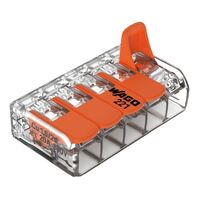 Wago 221-415 | 4mm² 5-Way Compact Splicing Connector | Jar of 25 additional image