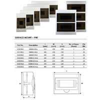 NLS 30264 | 8 Pole Surface Mount Switch Board IP40 additional image