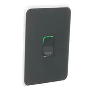 Clipsal Iconic 3041/45C-AN | Cooking Appliance Isolator Switch Plate Cover Anthracite | (Skin Only) additional image