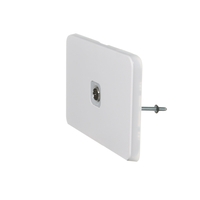 Clipsal Iconic 3041VTV75F-VW | Coaxial Outlet Pal To F-Type Vivid White additional image