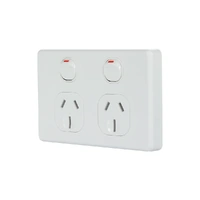 NLS 30728 | Double Pole Double Power Point 15Amp 'Classic' Style | White additional image