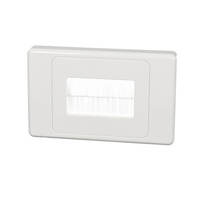 NLS 30747 | Brush Wall Plate White additional image