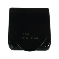 NLS 30786 | Weatherproof Socket Inlet 10A 250V AC IP44 | Black additional image