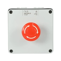 NLS 30875 | Emergency Stop Push Button Box IP55 | Grey additional image