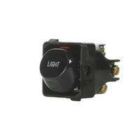 Clipsal 30LMBK | 30 Series 10A Switch Mech Marked 'LIGHT' | Black additional image
